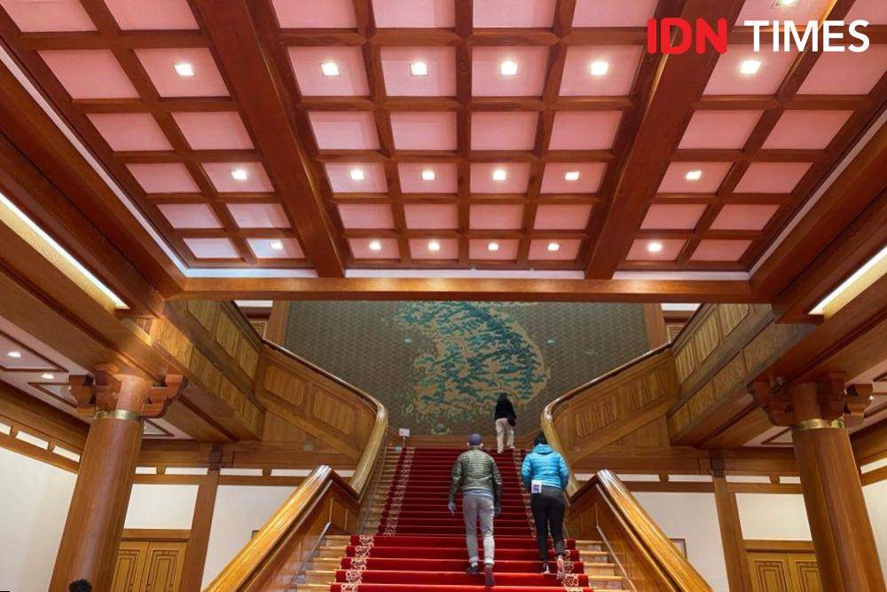 Suasana Blue House (Cheong Wa Dae) di Korea Selatan (IDN Times/Besse Fadhilah)