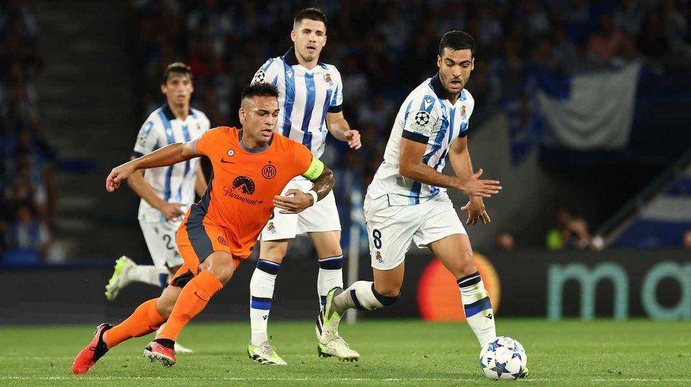 Real Sociedad melawan Inter Milan di matchday pertama Grup D UCL 2023/2024. (twitter.com/RealSociedad)