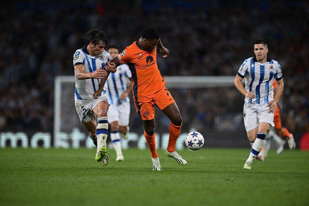 Real Sociedad melawan Inter Milan di matchday pertama Grup D UCL 2023/2024. (inter.it)