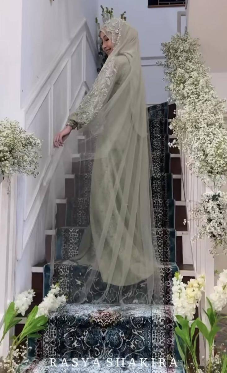potret Adiba Khanza di acara pengajian dan siraman jelang pernikahan (Instagram.com/rasya_shakira)