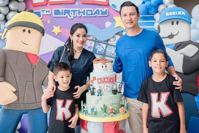 pesta ulang tahun ke-6 Kai Attar Sugiono (instagram.com/titi_kamall)