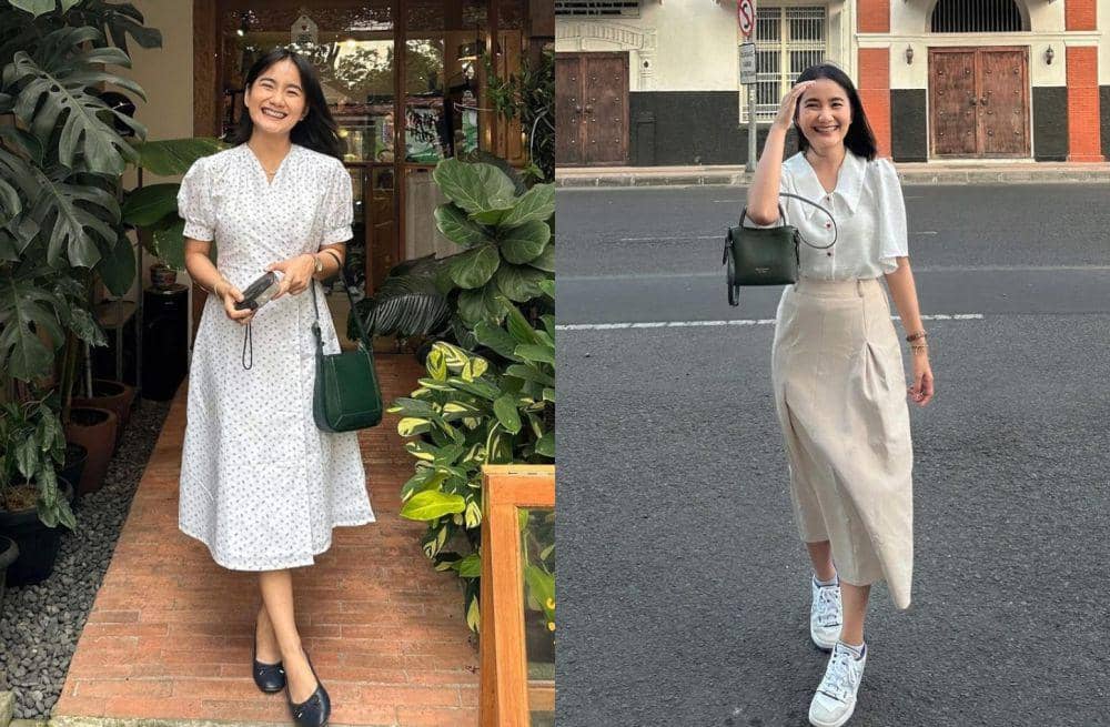 8 Rekomendasi Outfit Serba Putih ala Jesica Ceren, Didominasi Dress
