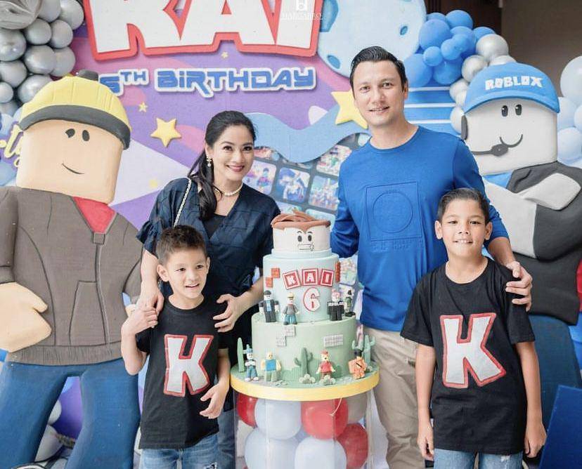 pesta ulang tahun ke-6 Kai Attar Sugiono (instagram.com/titi_kamall)
