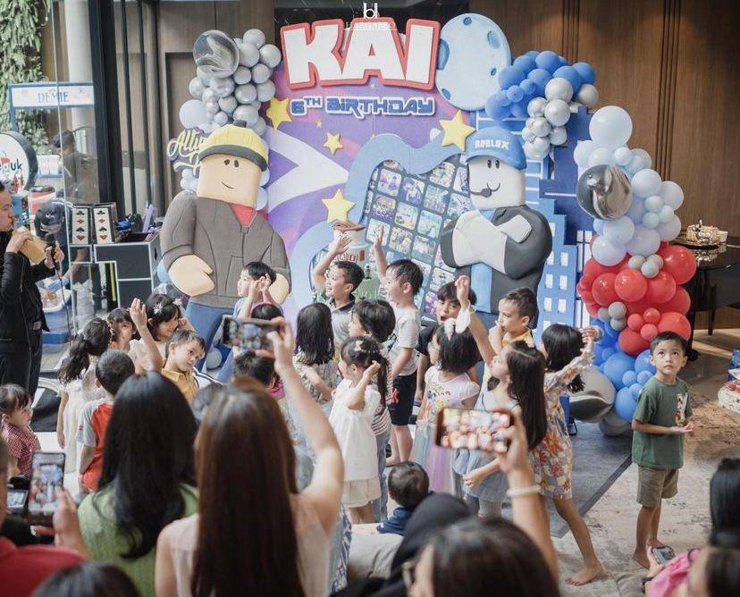 pesta ulang tahun ke-6 Kai Attar Sugiono (instagram.com/titi_kamall)