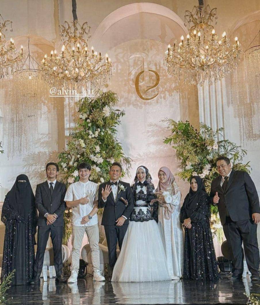 Resepsi Adiba Khanza dan Egy Maulana Vikri. (Instagram.com/hennyrahman)