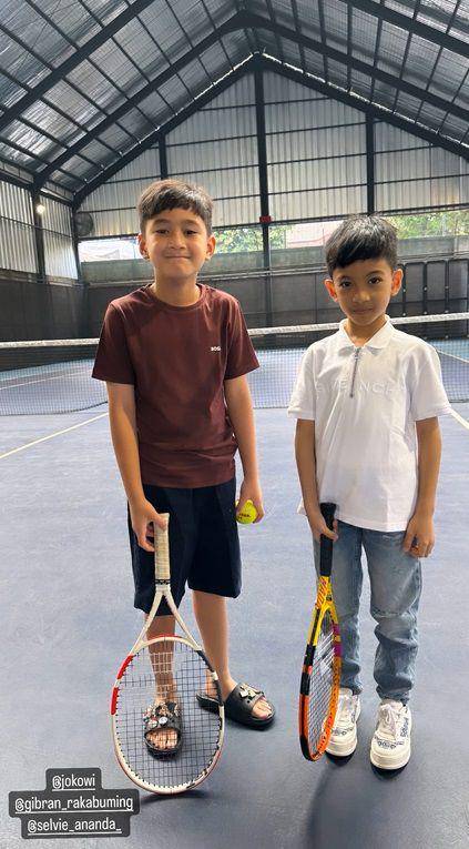 potret keluarga Gibran ke Andara (instagram.com/raffinagita1717)