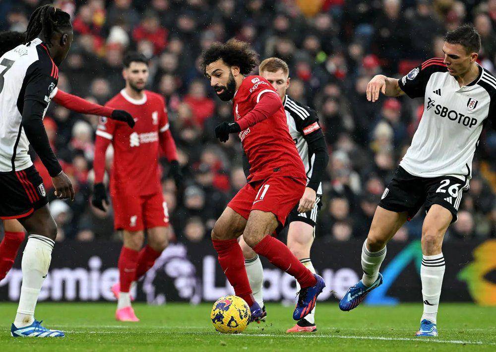Fulham melawan Liverpool di EPL 2023/2024. (premierleague.com)