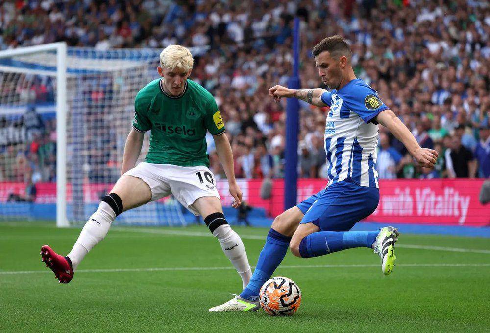Newcastle United melawan Brighton di EPL 2023/2024. (premierleague.com)