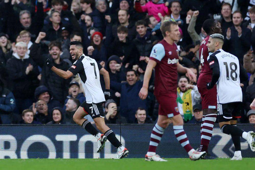 Fulham melawan West Ham United di EPL 2023/2024. (premierleague.com)
