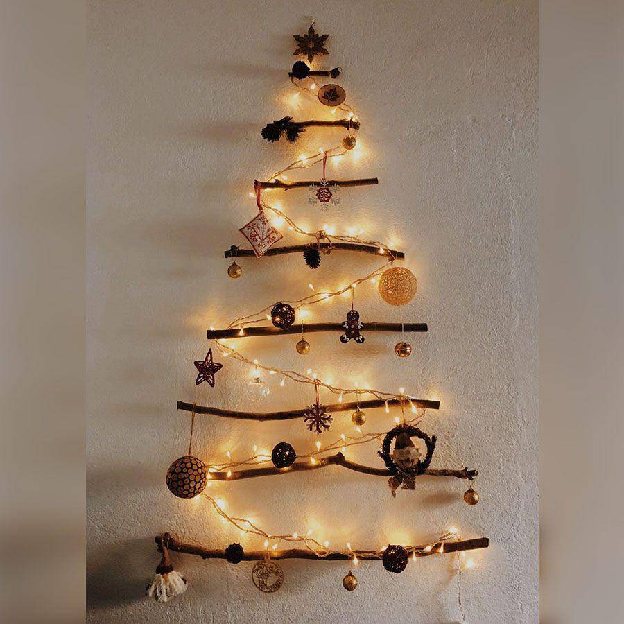 Ilustrasi pohon Natal (Pinterest/@Raquel Machado)