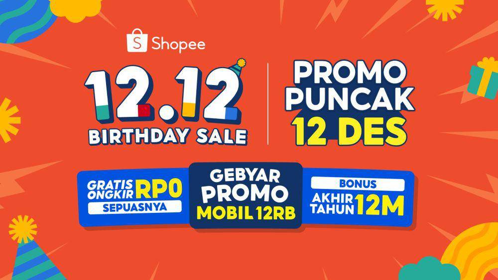 Promo Shopee 12.12 Birthday Sale (Dok. Istimewa)