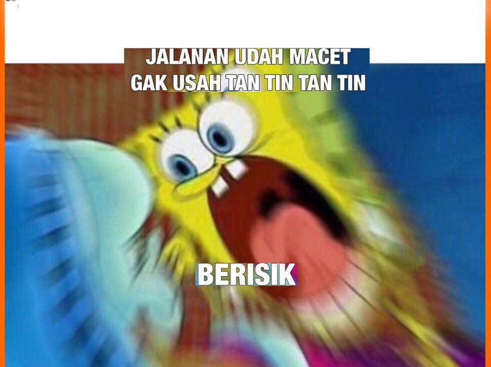 meme SpongeBob emosi (instagram.com/mrci.id)