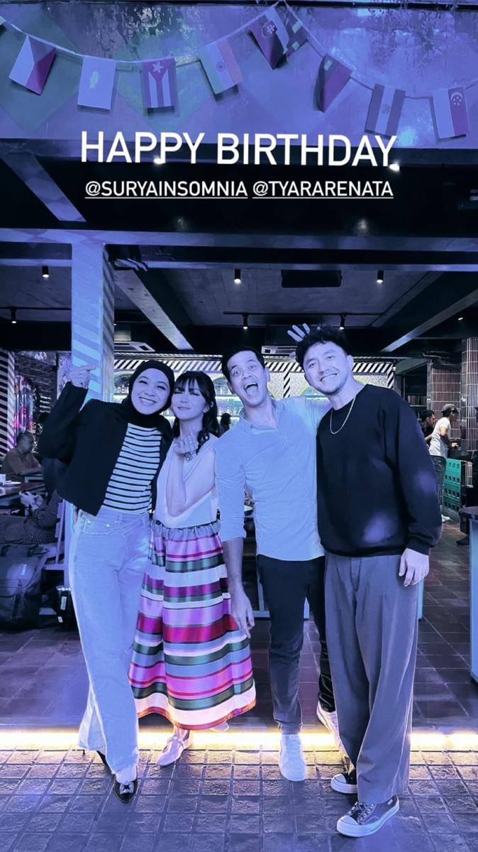 potret ulang tahun Surya Insomnia dan Tyara Renata (instagram.com/dfianayulestari)