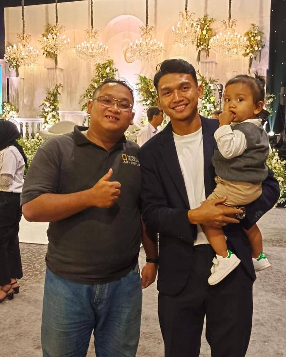 pemain timnas di pernikahan Egy-Adiba (instagram.com/sph.fc)