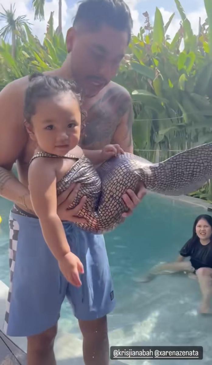 momen liburan keluarga Siti Badriah dan Krisjiana di Bali (instagram.com/sitibadriahh)