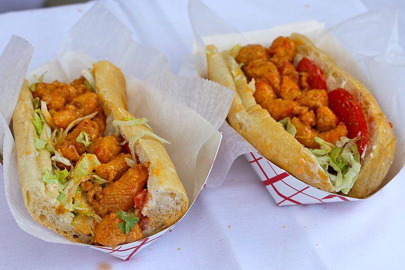 Pressed po'boy (commons.wikimedia.org/GW fins)
