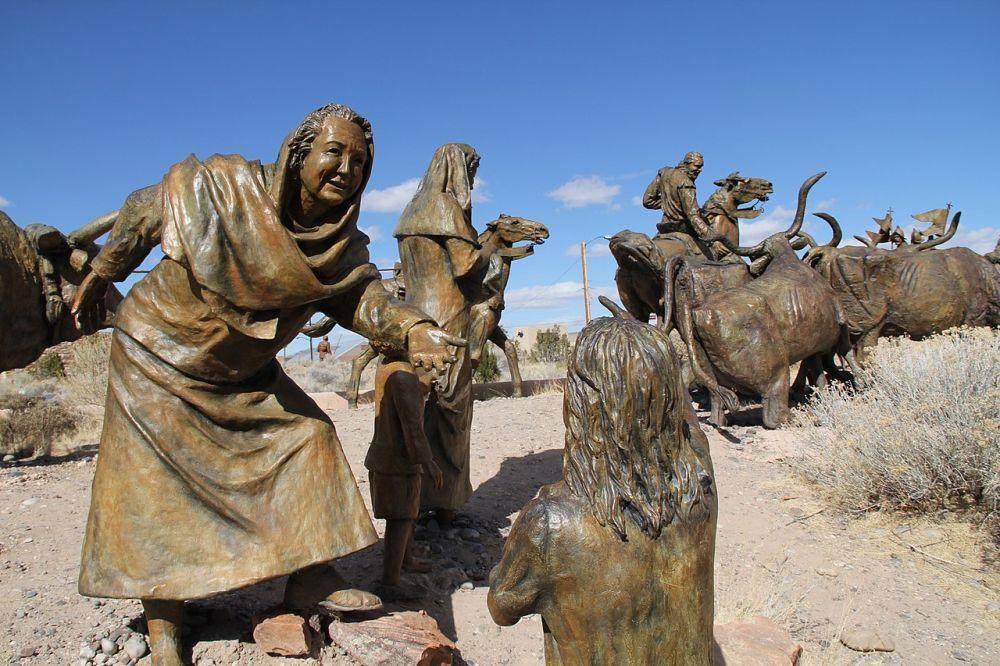 potret pahatan di Museum Albuquerque (commons.m.wikimedia.org/The Erica Chang)