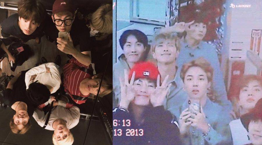 foto BTS di surat V (dok. Weverse/BTS)