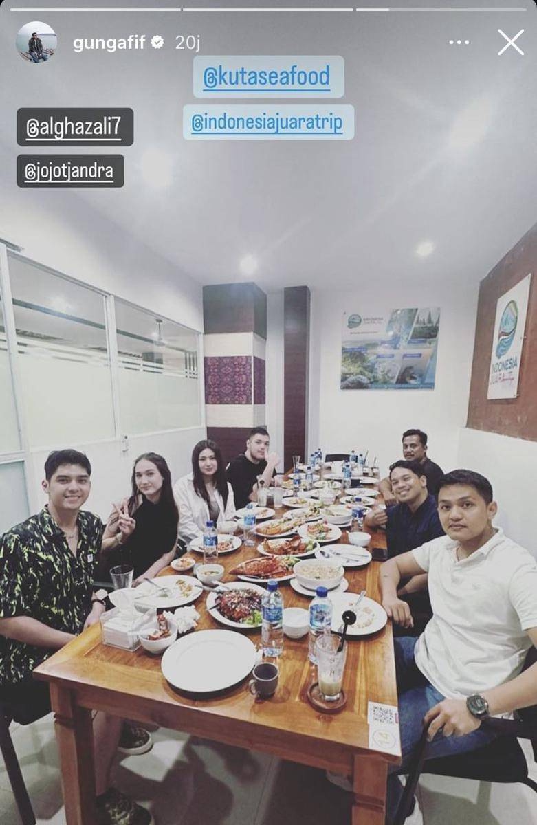 artis go public pacaran di sepanjang 2023 (Instagram.com/gungafif)