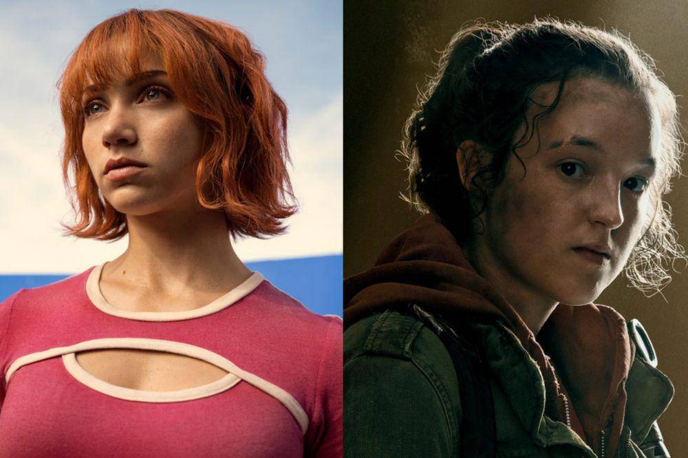 Emily Rudd dalam serial One Piece dan Bella Ramsey dalam serial The Last of Us (dok. Netflix/One Piece | dok. HBO/The Last of Us)