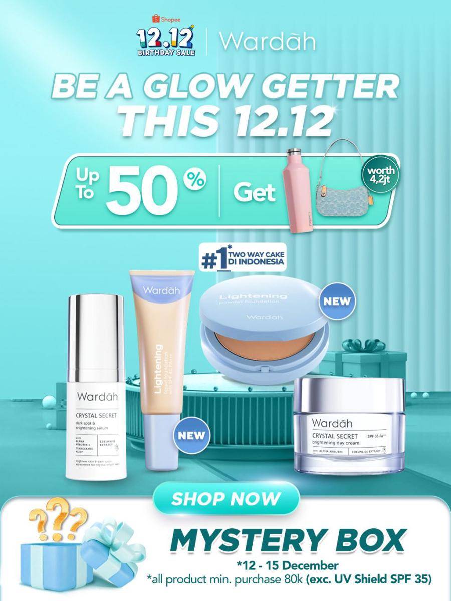 Promo skincare dan makeup 12.12. (shopee.co.id)