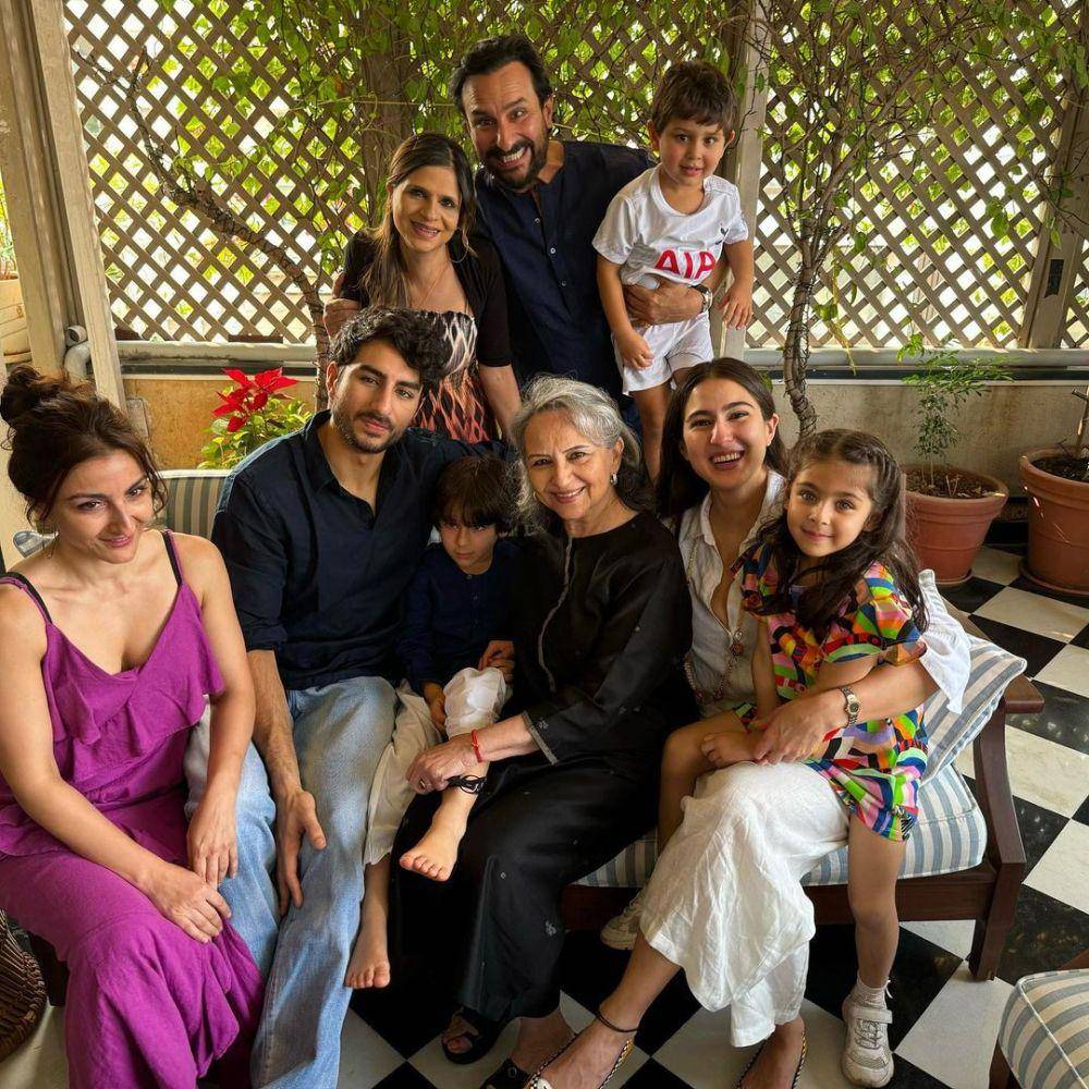 ultah Sharmila Tagore (instagram.com/saraalikhan95)