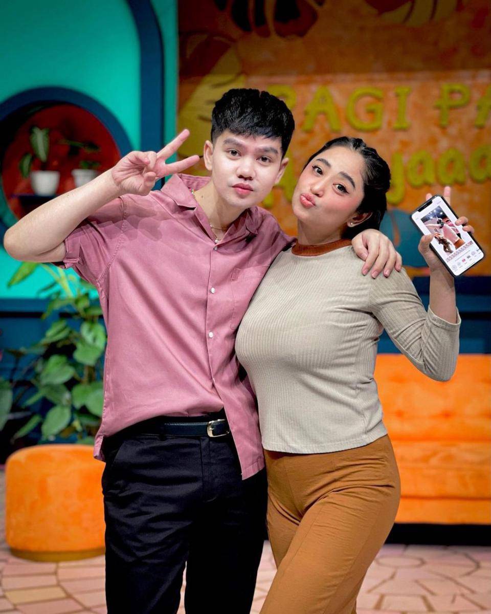 Faul Gayo dan Dewi Perssik (instagram.com/faul.gayo19/)