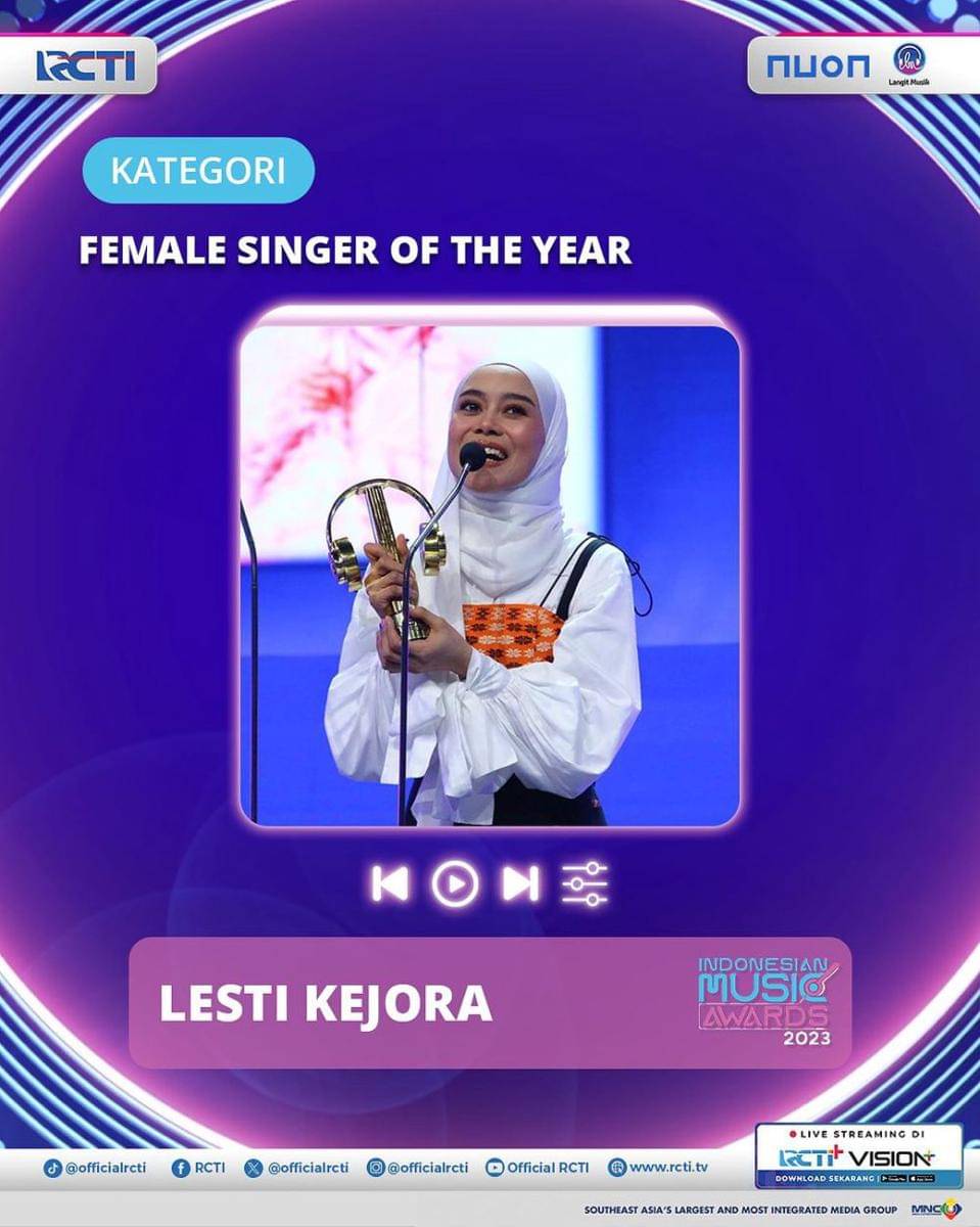 potret Lesti hadiri Indonesia Music Awards 2023 (instagram.com/officialrcti)