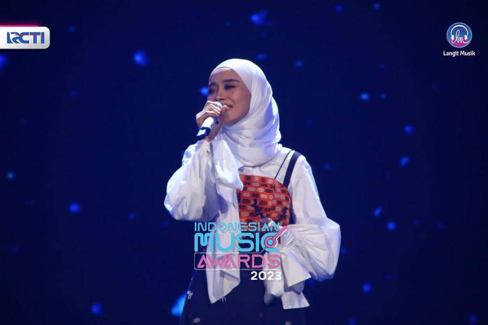 potret Lesti hadiri Indonesia Music Awards 2023 (instagram.com/officialrcti)