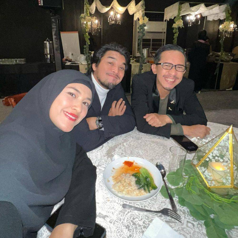 potret Aming di pernikahan Egy dan Adiba (instagram.com/amingisback)