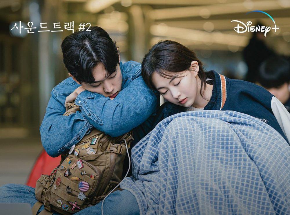 K (Sohn Jeong Hyuck) dan Do Hyeon Seo (Geum Sae Rok) di drakor Soundtrack #2 (Dok. Disney+ Hotstar/Soundtrack #2)