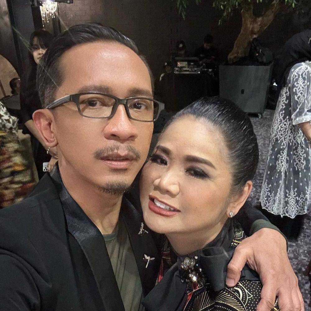 potret Aming di pernikahan Egy dan Adiba (instagram.com/amingisback)
