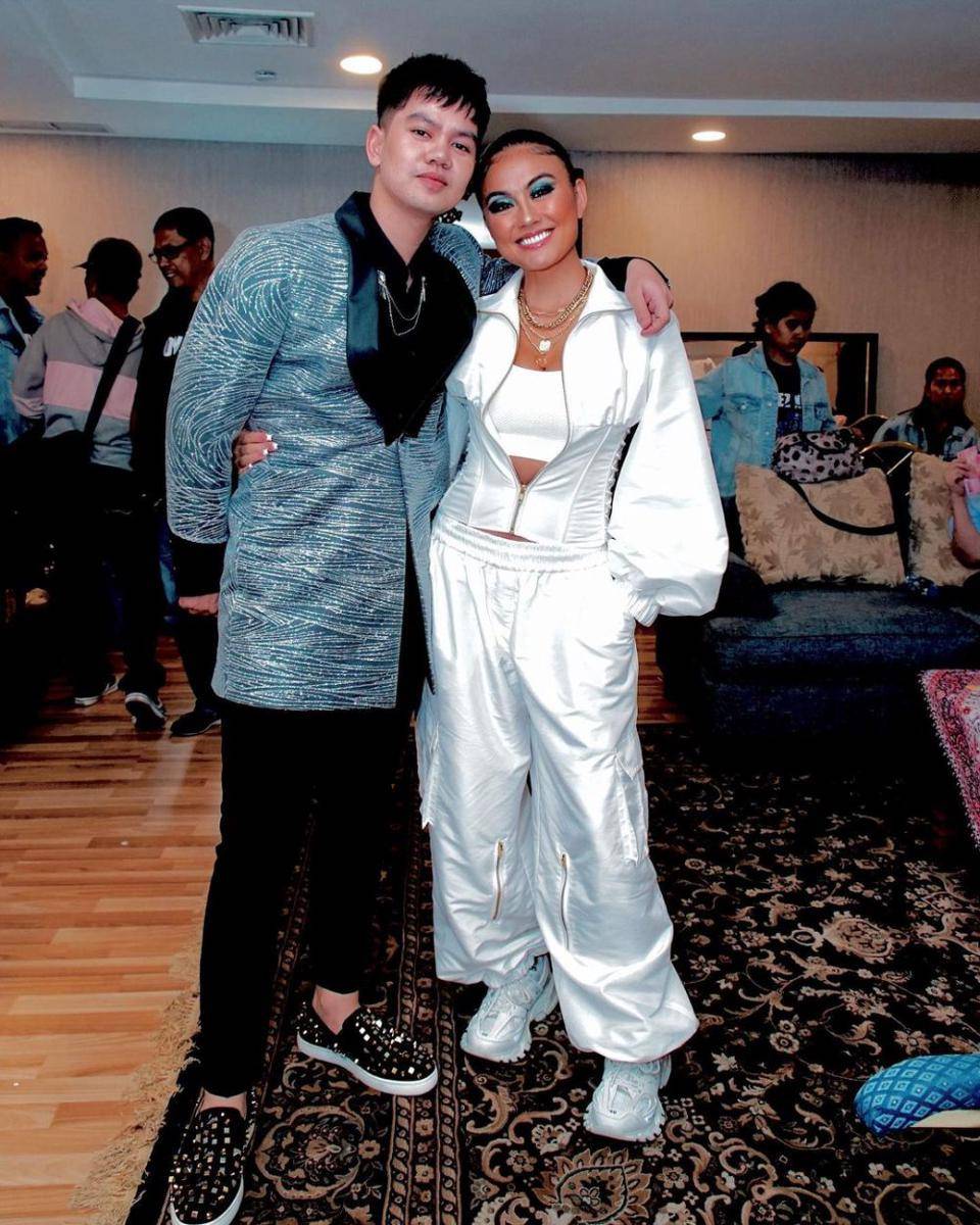 Faul Gayo dan Agnez Mo (instagram.com/faul.gayo19/)