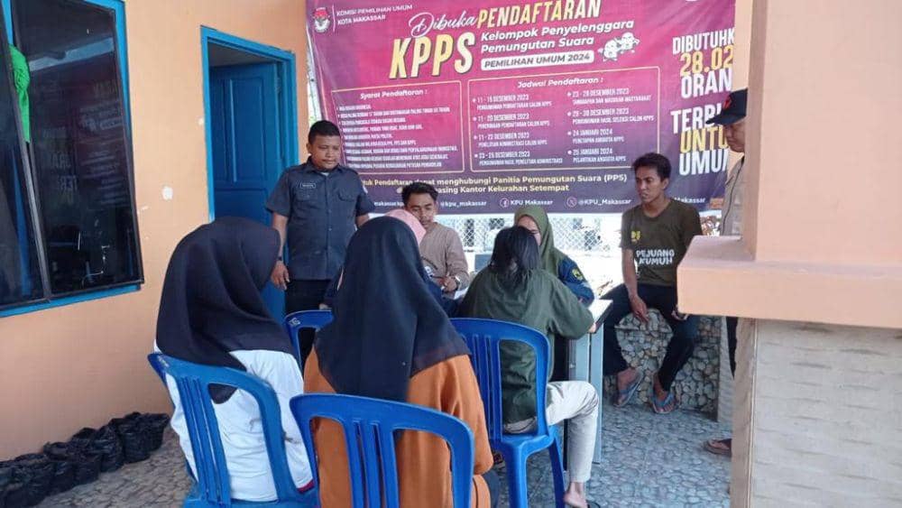 KPU Makassar Usul Pendaftar KPPS Bisa Tes Kesehatan Gratis