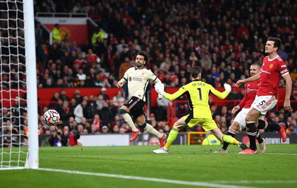 Manchester United melawan Liverpool di Premier League 2021/2022. (premierleague.com)