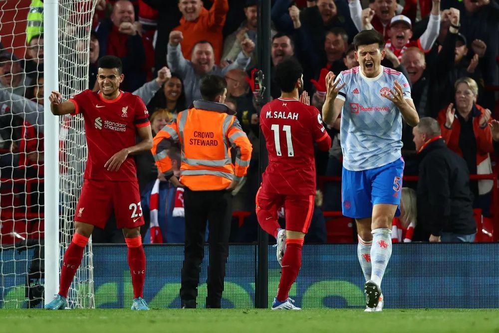 Liverpool melawan Manchester United di Premier League 2021/2022. (premierleague.com)