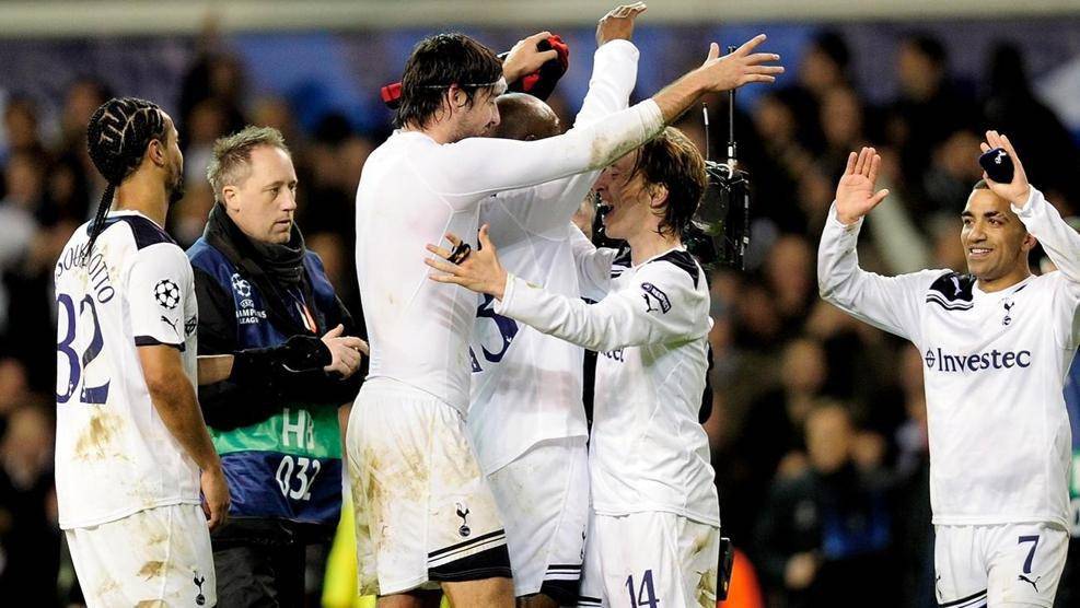 Tottenham Hotspur bermain imbang melawan AC Milan di babak 16 besar Liga Champions 2010/2011. (uefa.com)