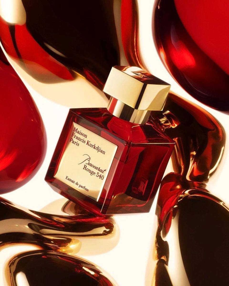 Parfum Baccarat Rouge 540. (instagram.com/baccarat)