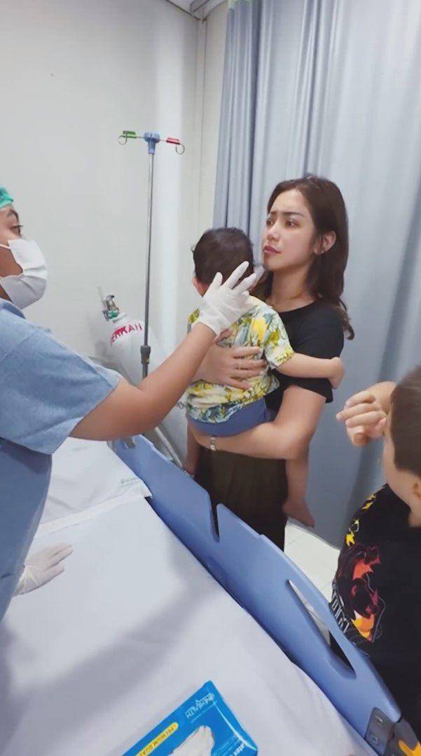 potret kondisi anak Jessica Iskandar dirawat di rumah sakit (instagram.com/inijedar)