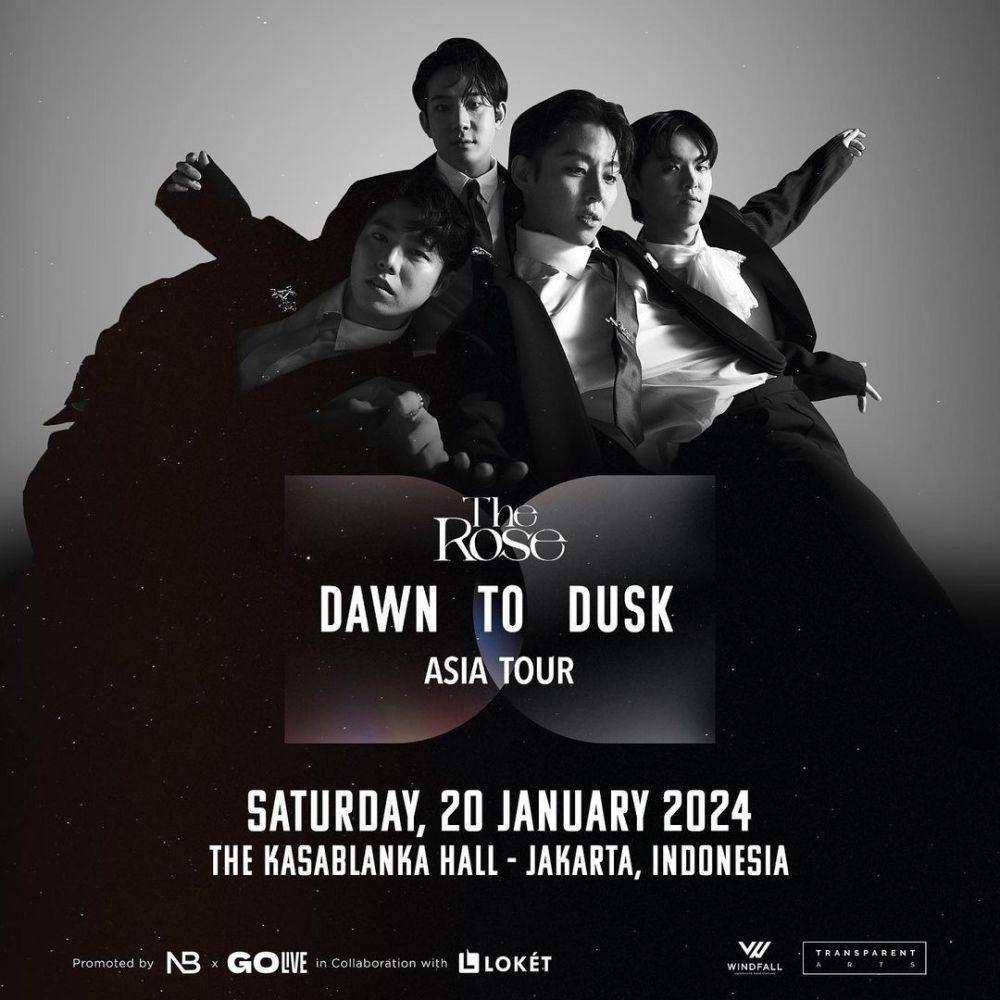 poster tur konser DAWN TO DUSK TOUR di Jakarta (instagram.com/golive.indonesia)