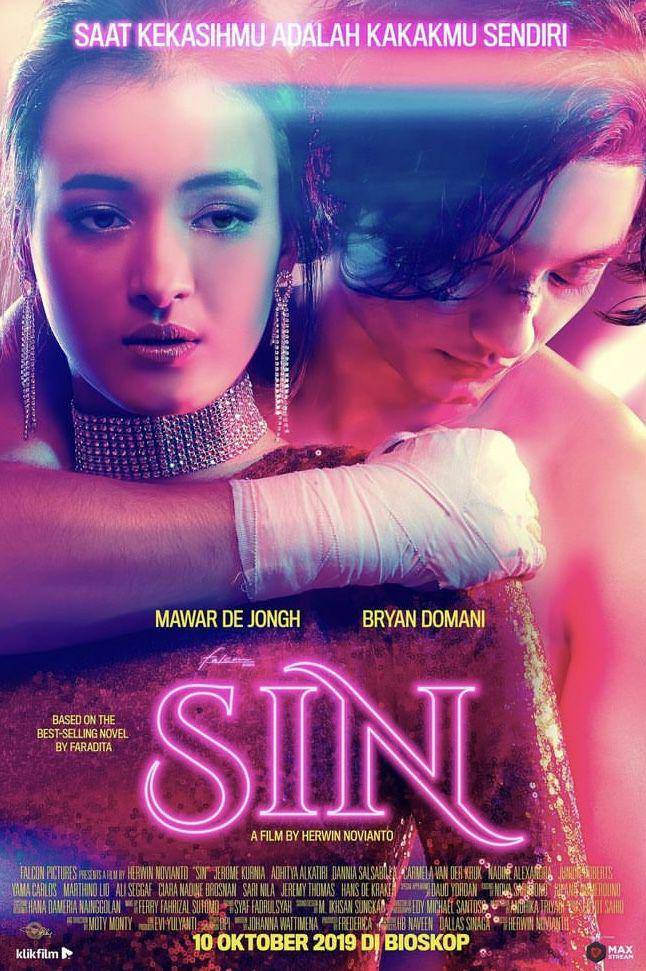 poster film SIN (instagram.com/bryandomani_bd_)