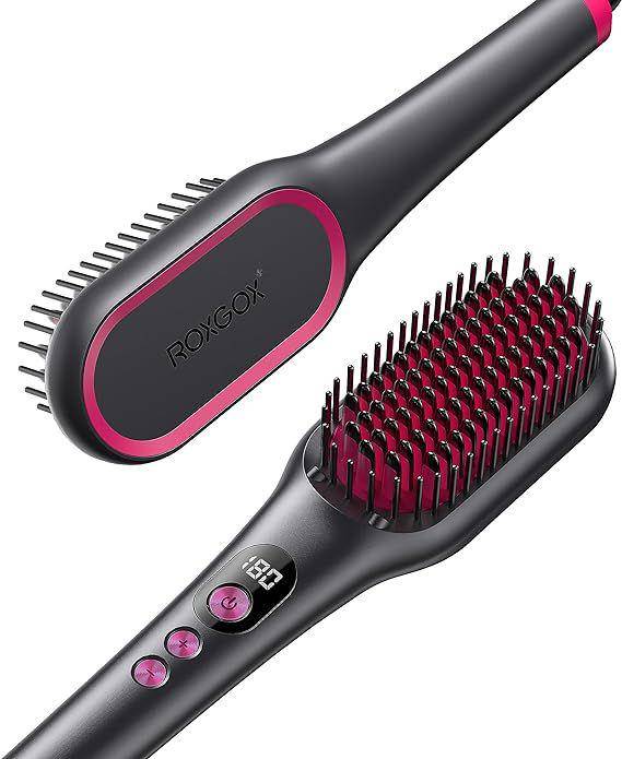 ROXGOX Hair Straightener Brush (amazon.com)