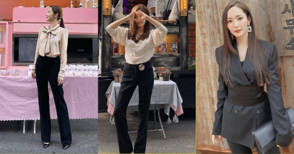 12 Inspirasi Outfit Office Date ala Park Min Young, Stylish Abis!