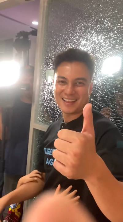 potret kantor baru Baim Wong ambruk (instagram.com/umar_syarief)