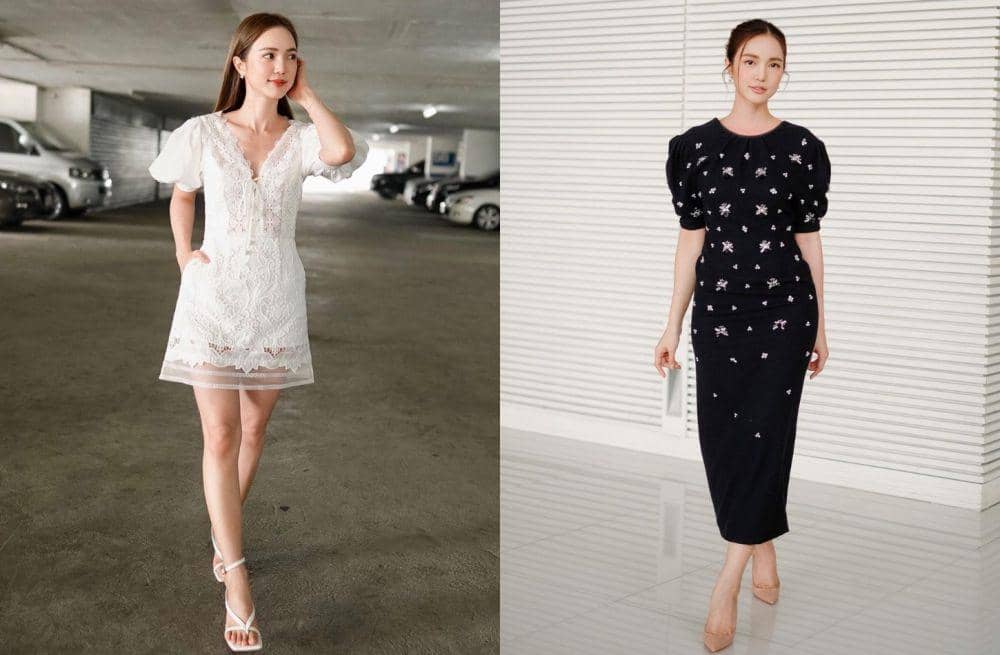 9 Pilihan OOTD untuk Christmas Dinner ala Bua Nalinthip, Menawan!