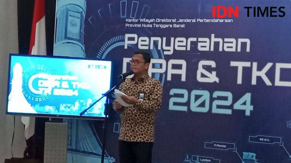 Plt Kepala Kanwil DJPB NTB Teguh Dwi Nugroho. (IDN Times/Muhammad Nasir)