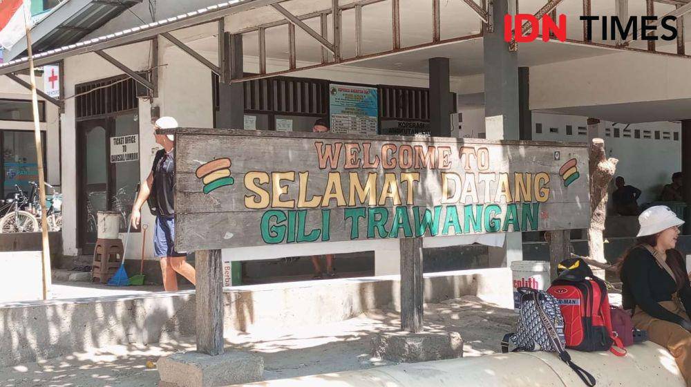 Gili Trawangan Lombok Utara. (IDN Times/Muhammad Nasir)