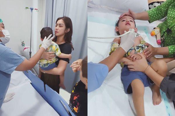 7 Potret Kondisi Anak Jessica Iskandar saat Dirawat di Rumah Sakit