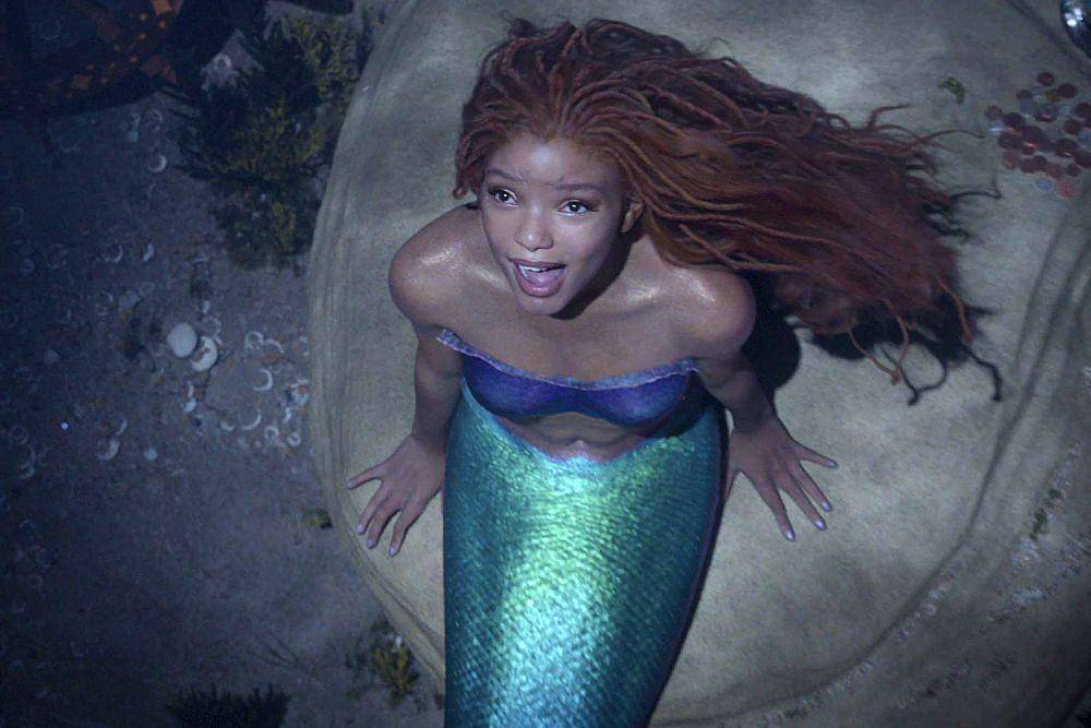 Halle Bailey dalam film The Little Mermaid (dok. Walt Disney Pictures/The Little Mermaid)