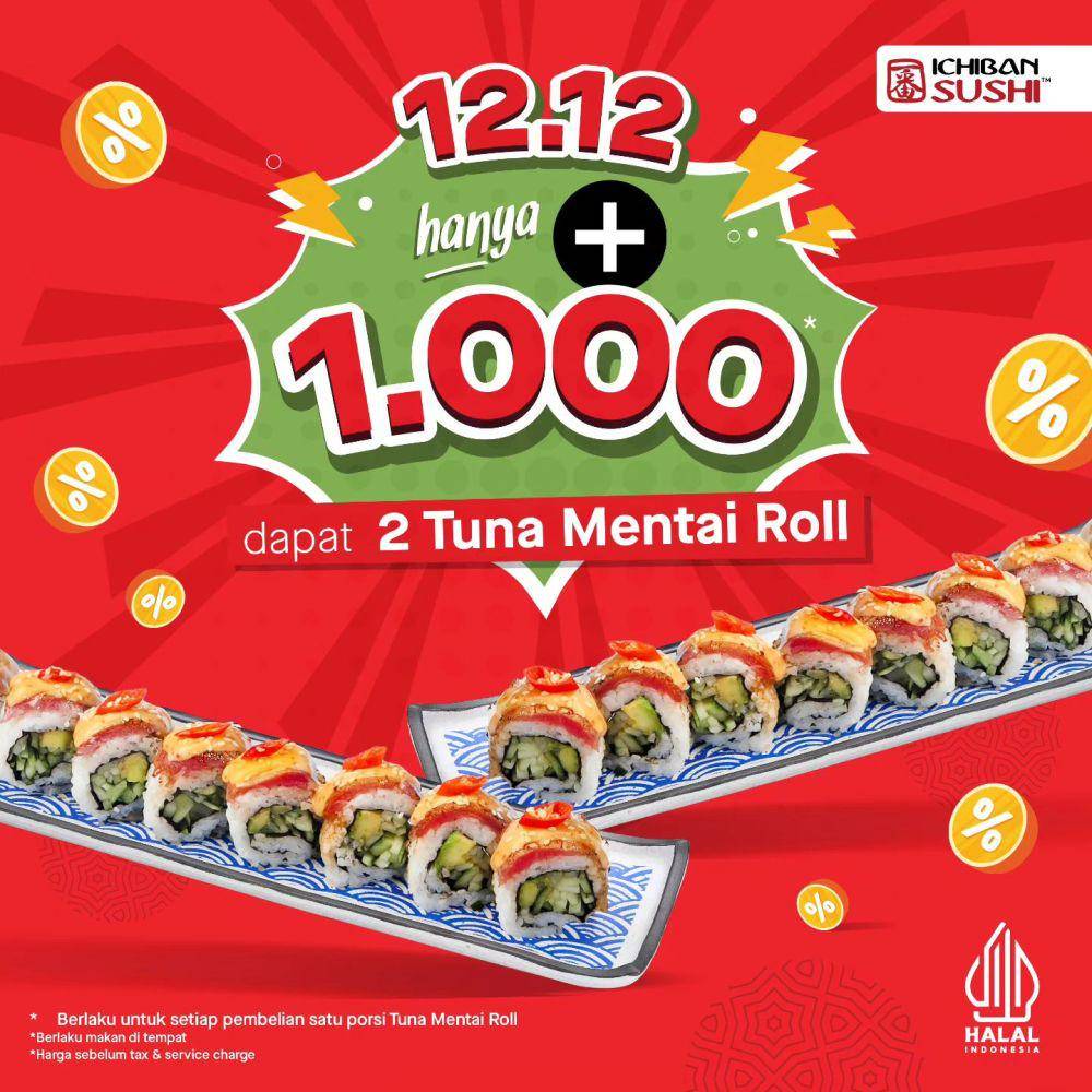 Promo 12.12 Ichiban Sushi 2023 (instagram.com/ichibansushi_id)